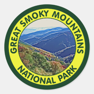 Adesivo Parque nacional de Great Smoky Mountains