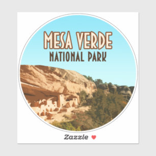 Adesivo Parque Nacional de Mesa Verde Colorado