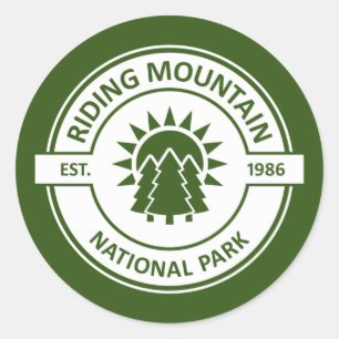 Adesivo Parque Nacional de Montanha em Pista