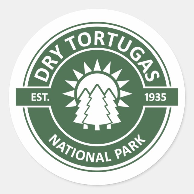 Adesivo Parque Nacional de Tortugas Seco (Frente)