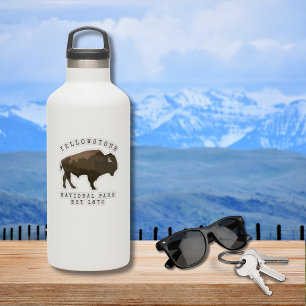 Adesivo Parque Nacional de Yellowstone, Estabelecido em Bi