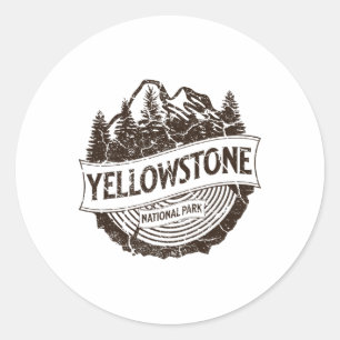 Adesivo Parque Nacional de Yellowstone Wyoming Natureza Ca