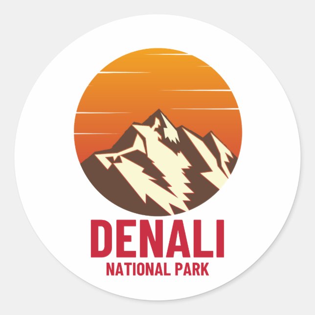 ADESIVO PARQUE NACIONAL DENALI (Frente)