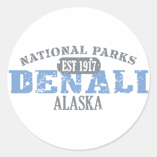 Adesivo Parque Nacional Denali (Frente)