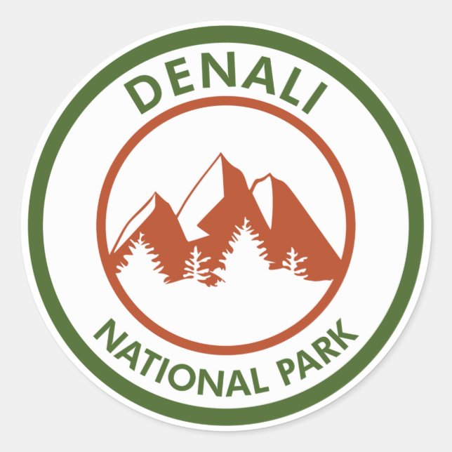 Adesivo Parque Nacional Denali (Frente)