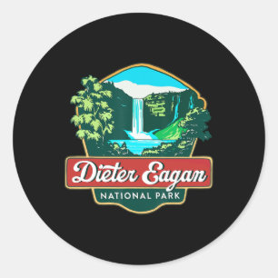 Adesivo Parque Nacional Dieter Eagan Trilha Acampamento Vi