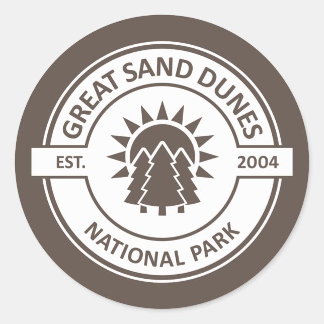 Adesivo Parque Nacional do excelente Sand Dunes (Frente)