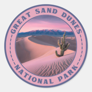 Adesivo Parque Nacional do excelente Sand Dunes