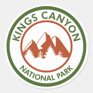 Adesivo Parque Nacional do Kings Canyon