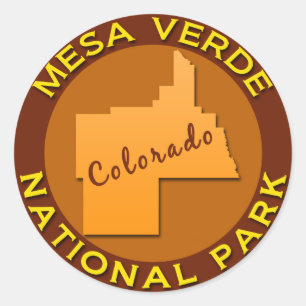 Adesivo Parque nacional do Mesa Verde, Colorado