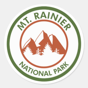Adesivo Parque Nacional do Monte Rainier