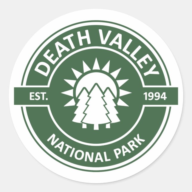 Adesivo Parque Nacional do Vale da Morte (Frente)