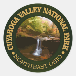 Adesivo Parque nacional do vale de Cuyahoga