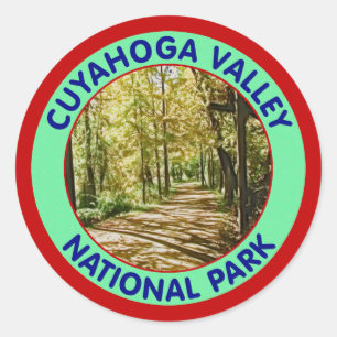 ADESIVO PARQUE NACIONAL DO VALE DE CUYAHOGA