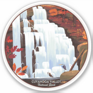 Adesivo Parque Nacional do Vale do Cuyahoga