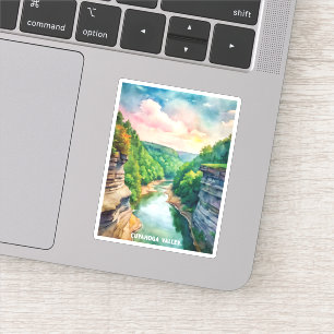 Adesivo Parque Nacional do Vale do Cuyahoga - Pintura em A