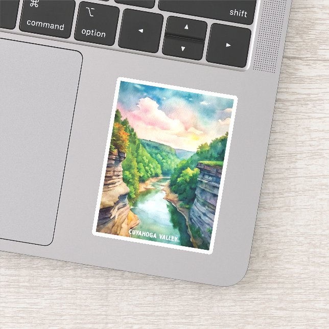 Adesivo Parque Nacional do Vale do Cuyahoga - Pintura em A (Detalhe)
