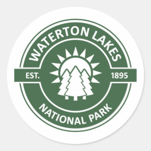 Adesivo Parque Nacional dos Lagos Waterton