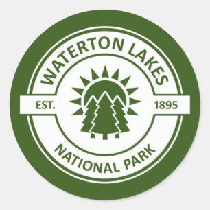 Adesivo Parque Nacional dos Lagos Waterton