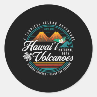 Adesivo Parque Nacional dos Vulcões do Havaí Kilauea Mauna