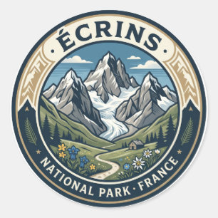 Adesivo Parque Nacional Écrins França