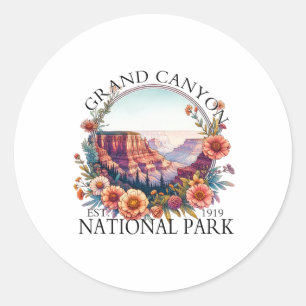 Adesivo Parque Nacional Floral Grand Canyon Caminhada Acam