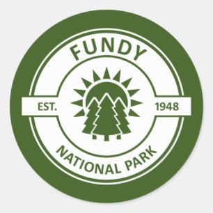 Adesivo Parque Nacional Fundy