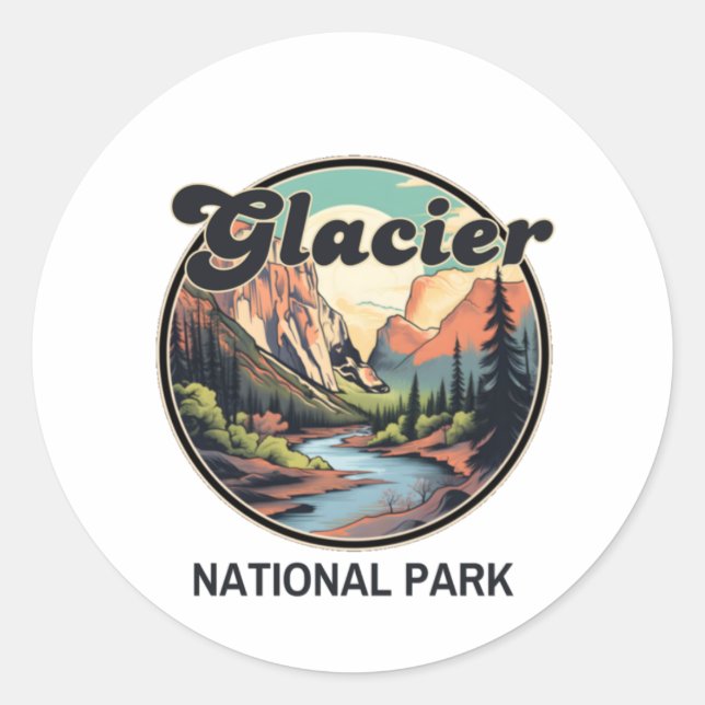 Adesivo Parque Nacional Glaciar (Frente)