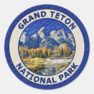 Adesivo Parque nacional grande de Teton