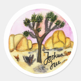 Adesivo Parque Nacional Joshua Tree em Sunset