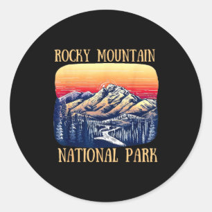 Adesivo parque nacional montanhoso rochoso colorado nature