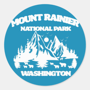 Adesivo Parque Nacional Monte Rainier