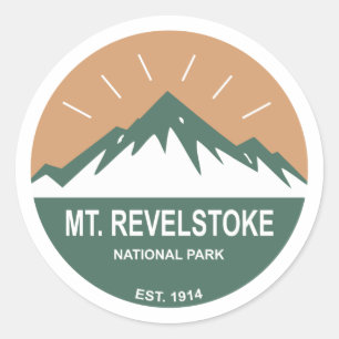 Adesivo Parque Nacional Monte Revelstoke