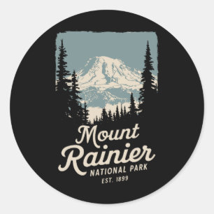 Adesivo Parque Nacional Mount Rainier Lembrança Natureza A