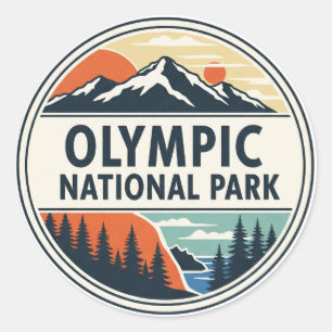Adesivo Parque nacional olímpico de Washington