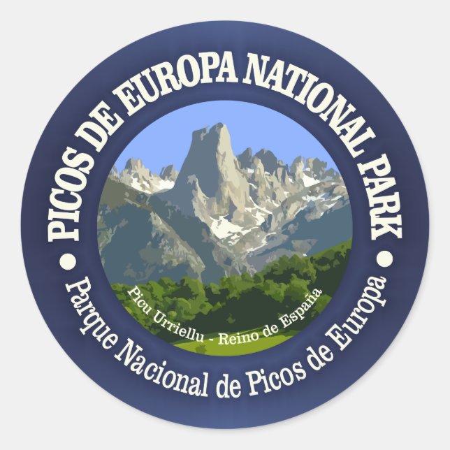 Adesivo Parque Nacional Picos de Europa (Frente)