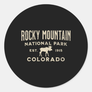 Adesivo Parque Nacional Rocky Mountain Colorado EUA ao ar