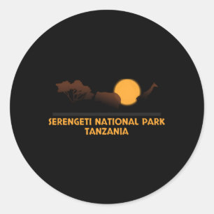 Adesivo Parque Nacional Serengeti Tanzânia