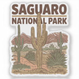 Adesivo Parque Nacional Sonoran Desert Saguaro