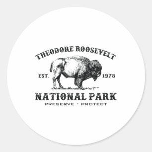 Adesivo Parque Nacional Theodore Roosevelt North Dakota Bi