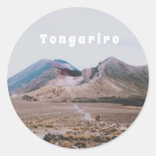 Adesivo Parque Nacional Tongariro, Nova Zelândia Lembrança