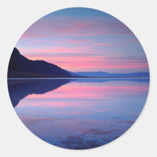 Adesivo Parque Nacional Vale da Morte. Badwater ao amanhec