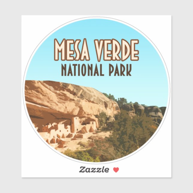 Adesivo Parque Nacional Verde Colorado (Folha)