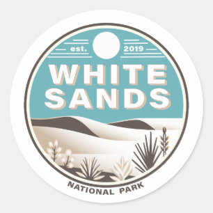 Adesivo Parque Nacional White Sands