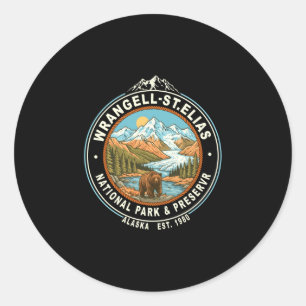 Adesivo Parque nacional Wrangell-St Elias Alasca ao ar liv