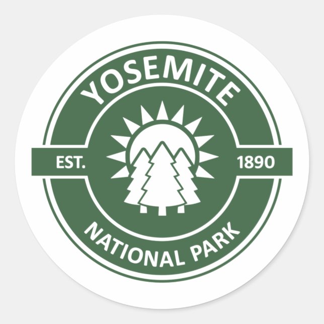 Adesivo Parque Nacional Yosemite (Frente)