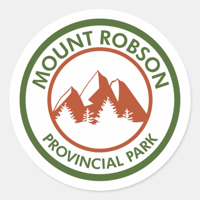 Adesivo Parque Provincial de Monte Robson (Frente)