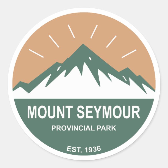 Adesivo Parque Provincial Mount Seymour (Frente)