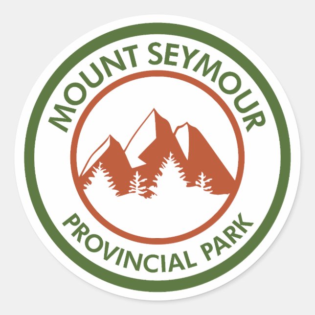 Adesivo Parque Provincial Mount Seymour (Frente)