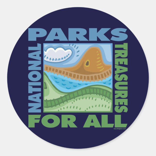 Adesivo Parques Nacionais (Frente)